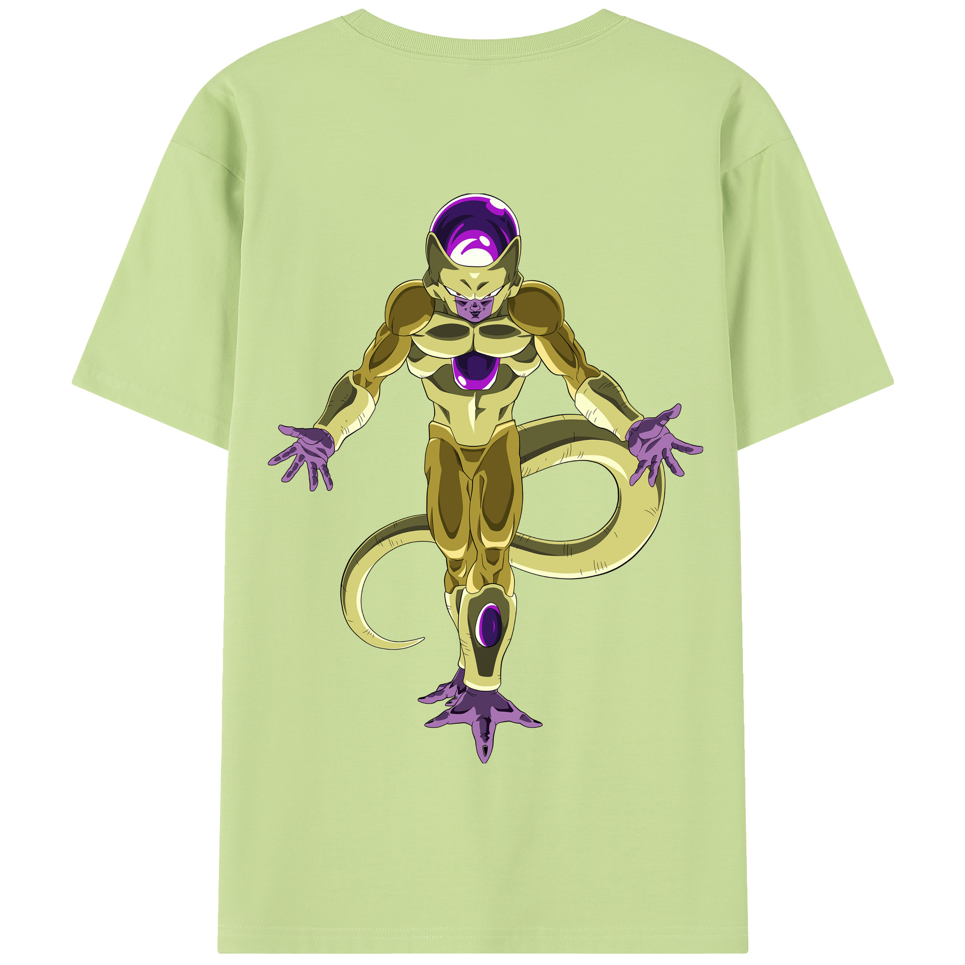 （画像用） ドラゴンボール フリーザ DRAGON BALL Frieza 綿100％半袖Tシャツ（背面プリント）